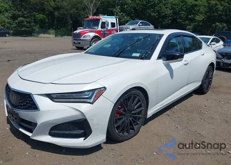 2021 Acura Tlx Technology Package z USA, uszkodzony, nr VIN 19UUB5F4XMA014346